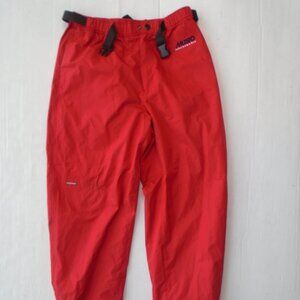 Musto Preformance Crew Members Sailing Joggers Pants Men's Size M Red